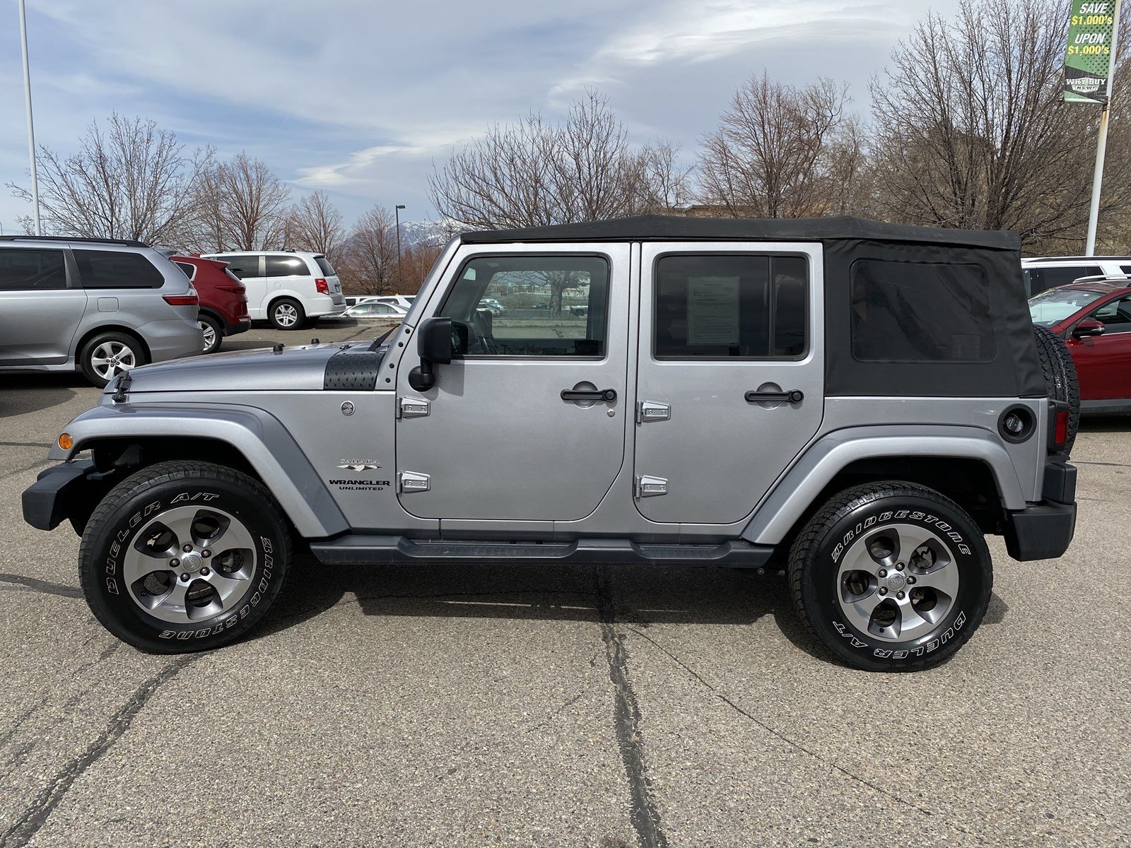 PreOwned 2017 Jeep Wrangler Unlimited Sahara Convertible