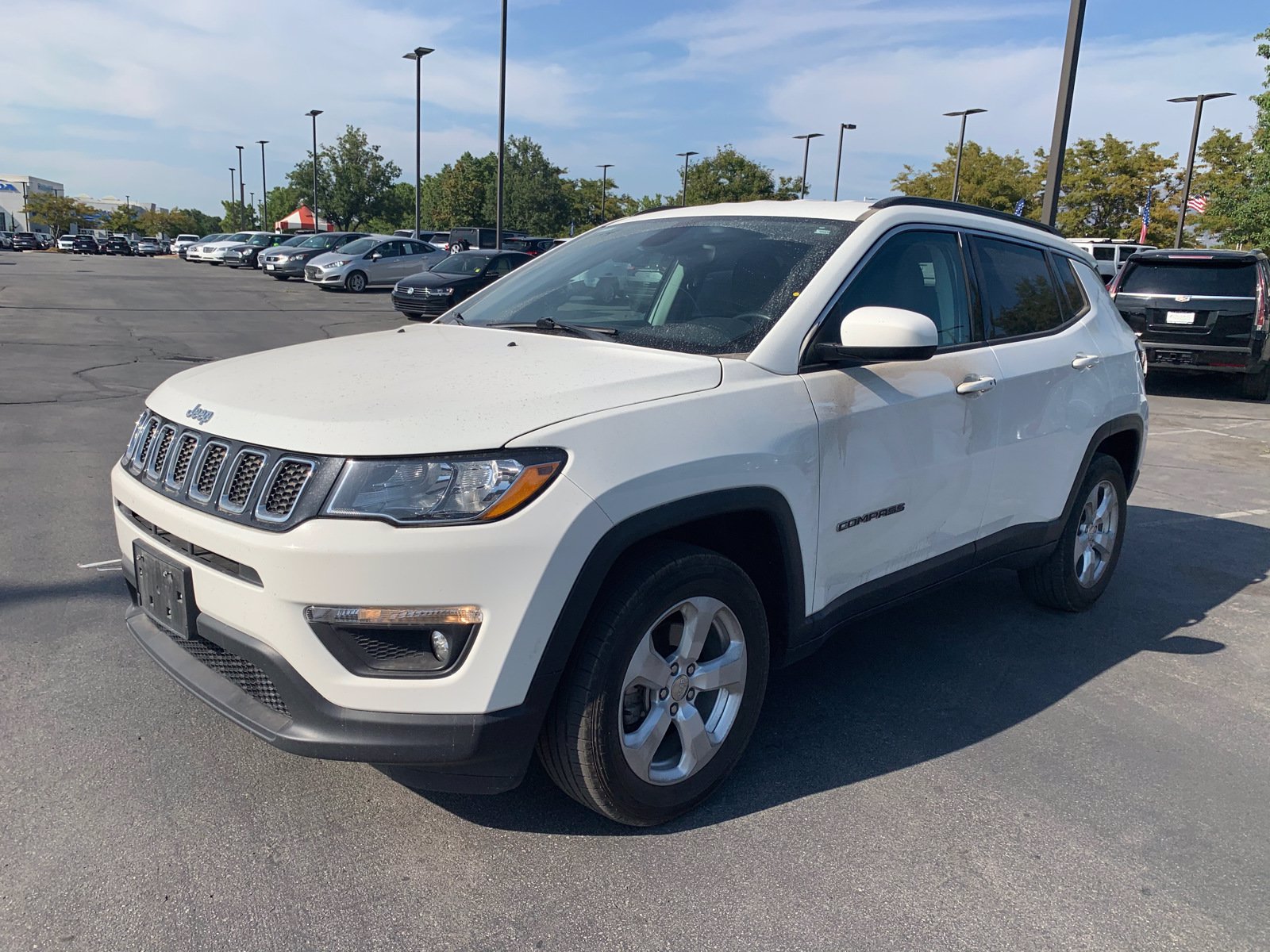 Pre-Owned 2017 Jeep Compass Latitude Sport Utility in Sandy #N1952 3C4NJDBB4HT660355 | Larry H 2017 Jeep Compass Tire Size P225 60r17