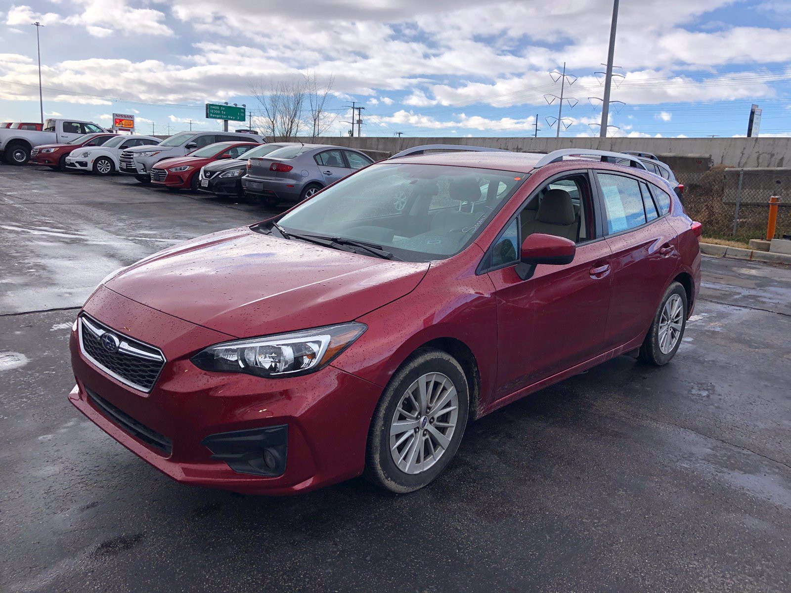 PreOwned 2018 Subaru Impreza Premium Hatchback in Sandy 