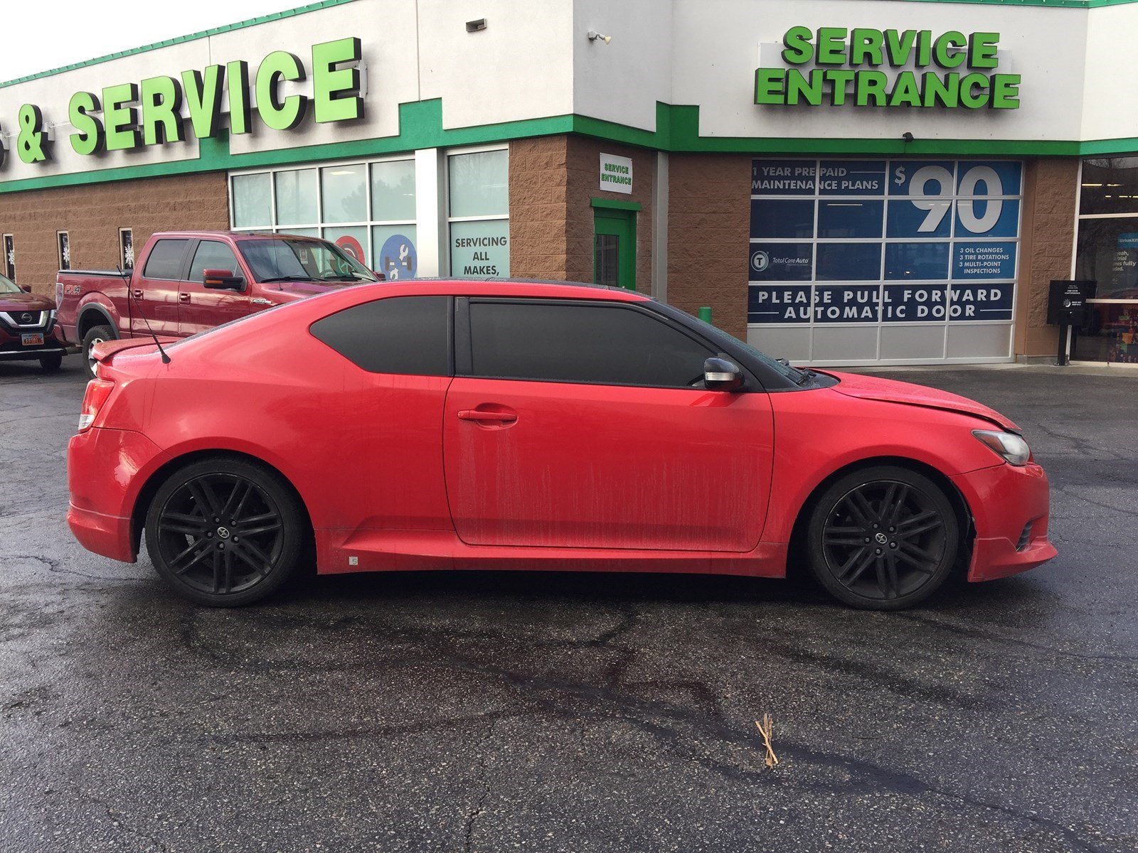 Pre-Owned 2013 Scion tC Base Hatchback in Sandy #S7493A