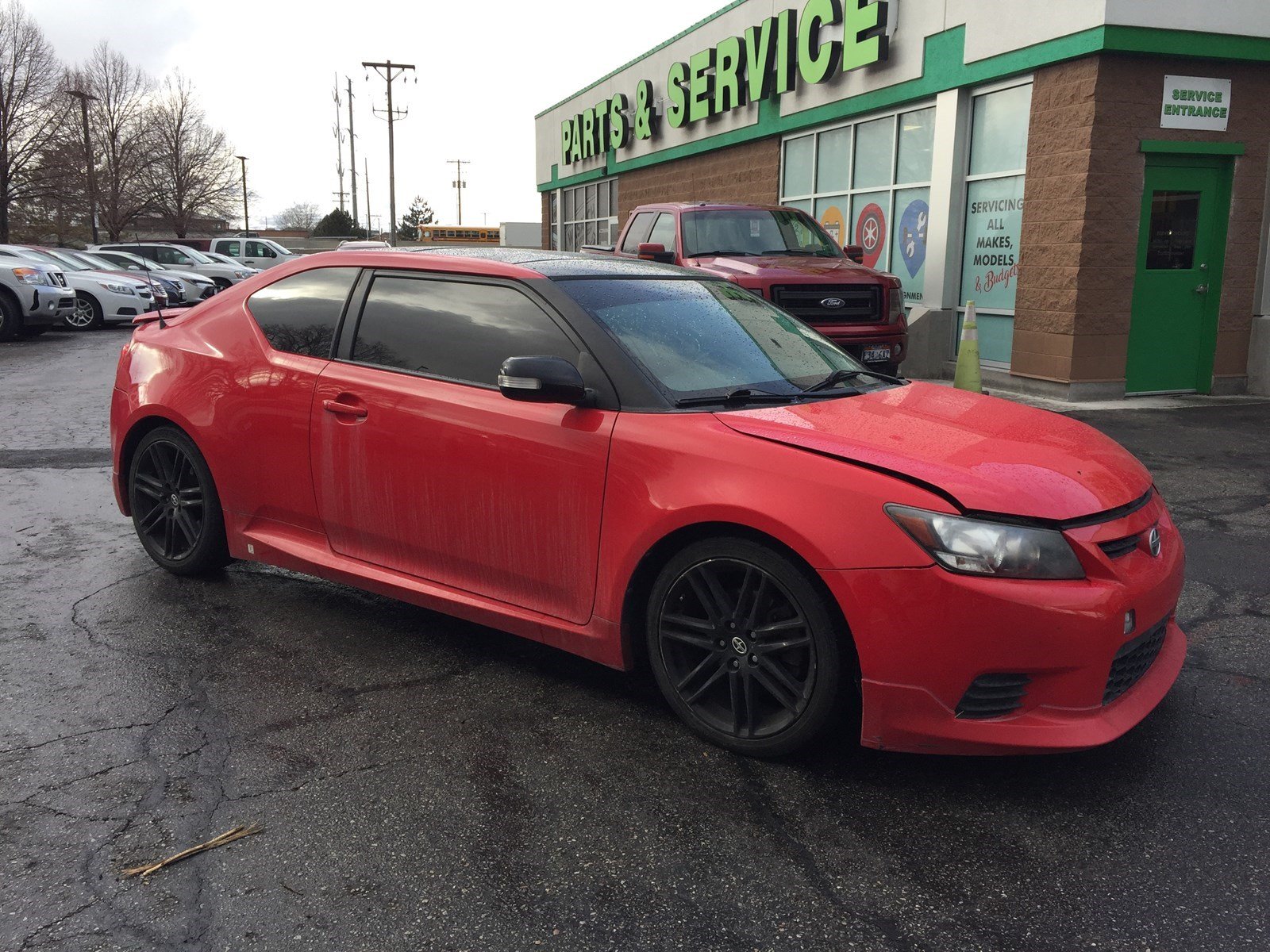 Pre-Owned 2013 Scion tC Base Hatchback in Sandy #S7493A