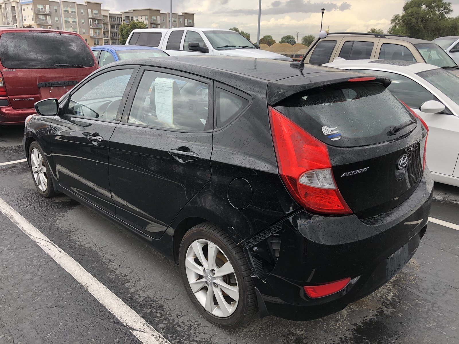 Pre-Owned 2013 Hyundai Accent SE Hatchback in Sandy # ...