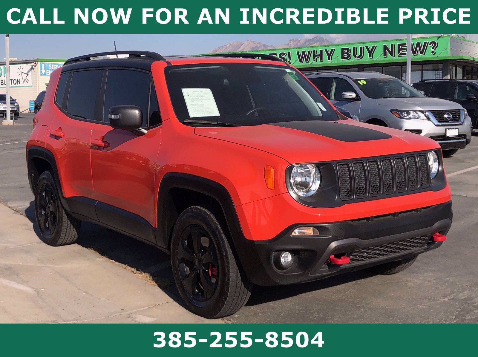 PreOwned 2019 Jeep Renegade Trailhawk Sport Utility in